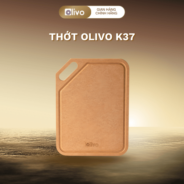 Thớt OLIVO Wood Fiber K37 Cao Cấp - Chịu Nhiệt 175°C, Dùng Được Trong Máy Rửa Bát, Siêu Bền